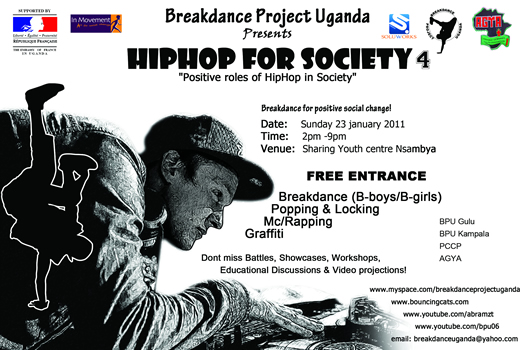 Una serata hip hop in Uganda